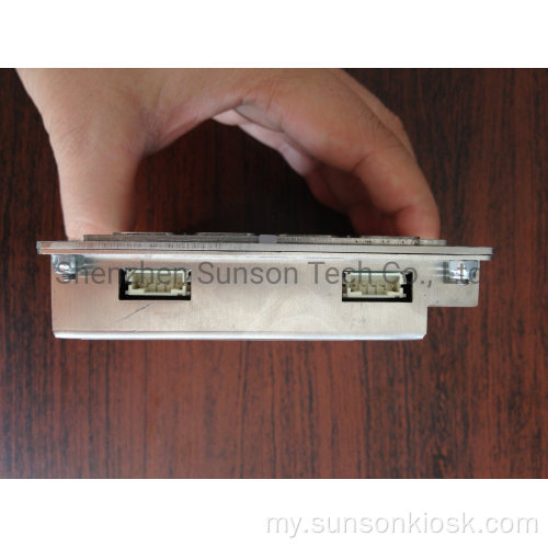 16-Key Stainless-အဓိကရုဏ်းနှိမ်နင်းရေး PCI အတည်ပြုထားသော ကုဒ်ဝှက်ထားသော PinPad